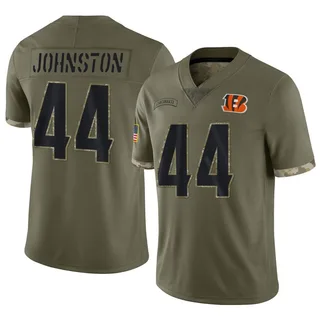 Women's Cincinnati Bengals Clay Johnston Nike Black Game Jersey