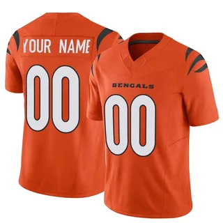 Men's Nike Black Cincinnati Bengals Vapor Elite Custom Jersey