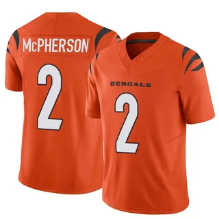 Evan McPherson Cincinnati Bengals Men's Black by Flanker Tri-Blend Long  Sleeve T-Shirt 