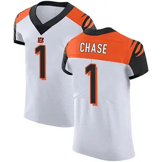 Nike Men's Cincinnati Bengals Ja'Marr Chase #1 Vapor Untouchable Limited  Black Jersey