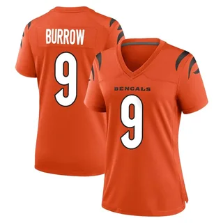 Joe Burrow Cincinnati Bengals Women's Game Nike Jersey - Orange