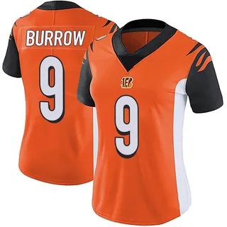 Joe Burrow Cincinnati Bengals Women's Limited Vapor Untouchable Nike Jersey - Orange