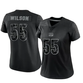 Logan Wilson 55 Cincinnati Bengals Super Bowl LVII Champions Men Game Jersey  - White - Bluefink