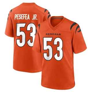 White Men's Tautala Pesefea Jr. Cincinnati Bengals Legend Color Rush Jersey