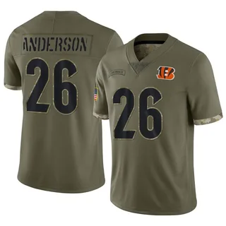 Tycen Anderson Cincinnati Bengals Youth Legend White Color Rush T